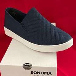 NWT Sonoma Indigo Catahula Slip Ons WM Sz 9