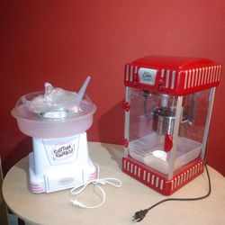 Retro Popcorn & Cotton Candy Machine, 2.5oz Kettle Popcorn Maker by Gourmet Elite