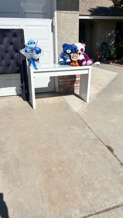 Bed and desk