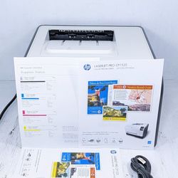 HP LaserJet CP1525nw Color Printer 