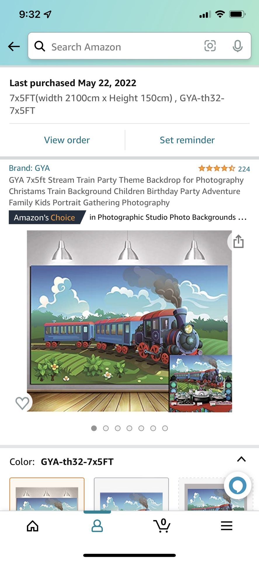 Train party decor 