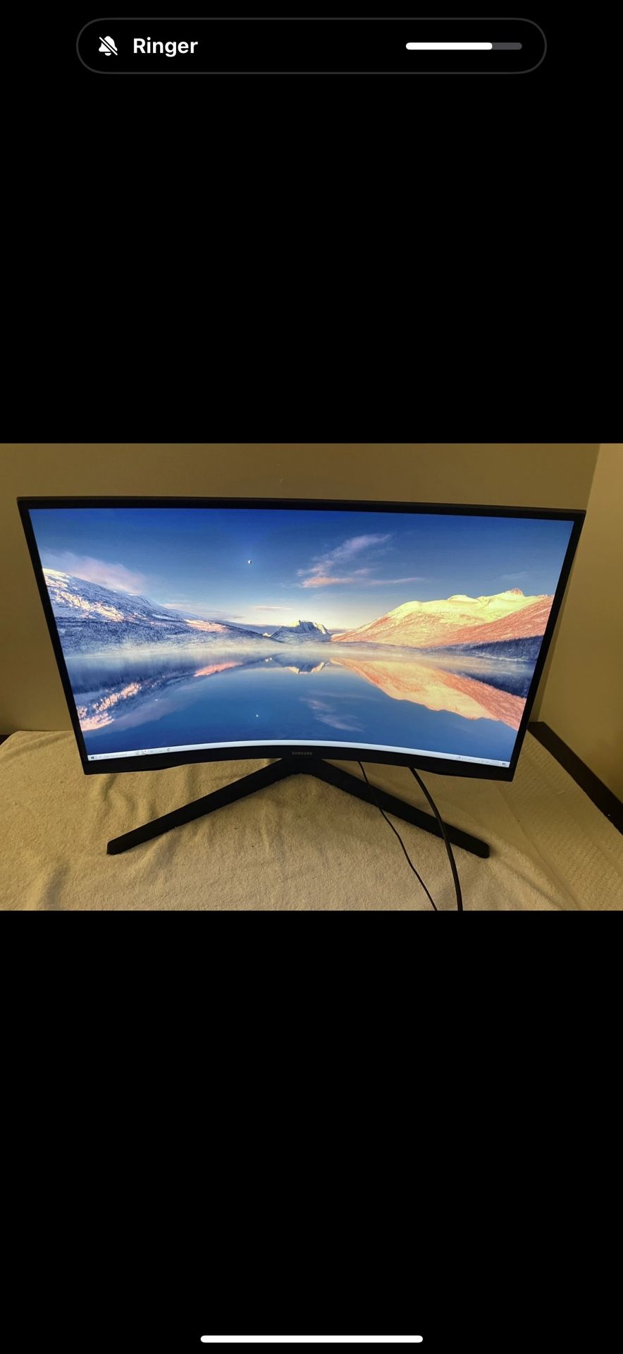 Samsung Odyssey G55A (LS27AG550ENXZA) 27'' LED Curved Monitor