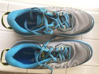 Blue- size 8 running shoes