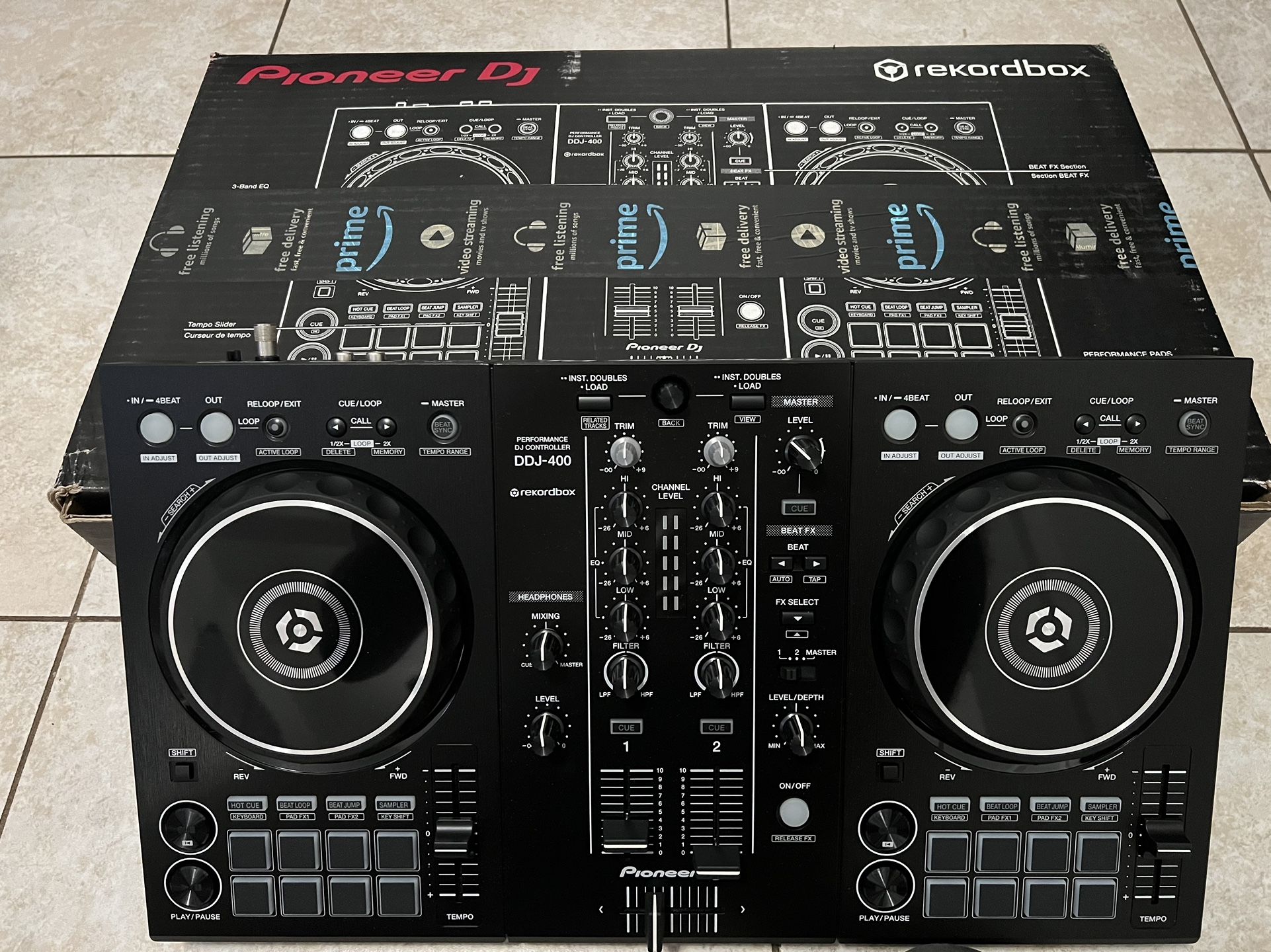 Pioneer DJ DDJ-400 2-Deck Rekordbox DJ Controller