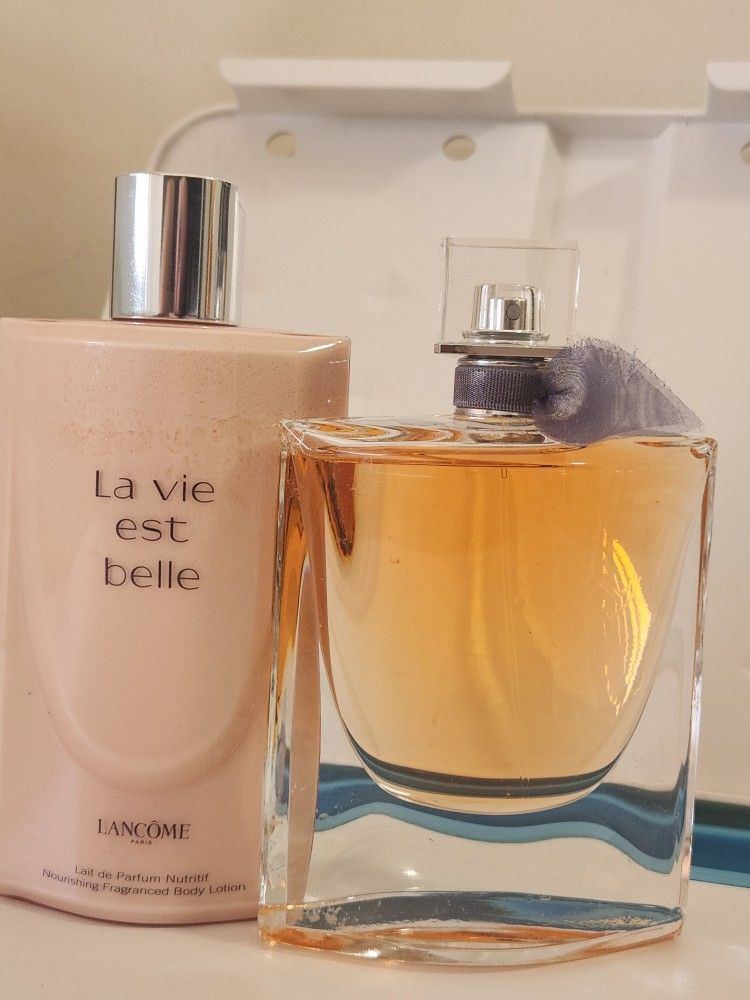 La Vie Est Belle L'eau de Parfum 3.4 Oz & Body Lotion Set