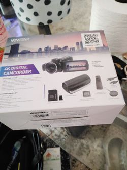 Vivitar 4K Digital Camcorder with Accessories