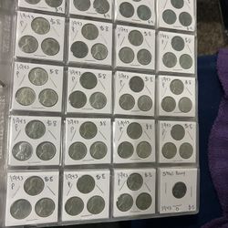 Steel Pennies 1943 (58 pieces)