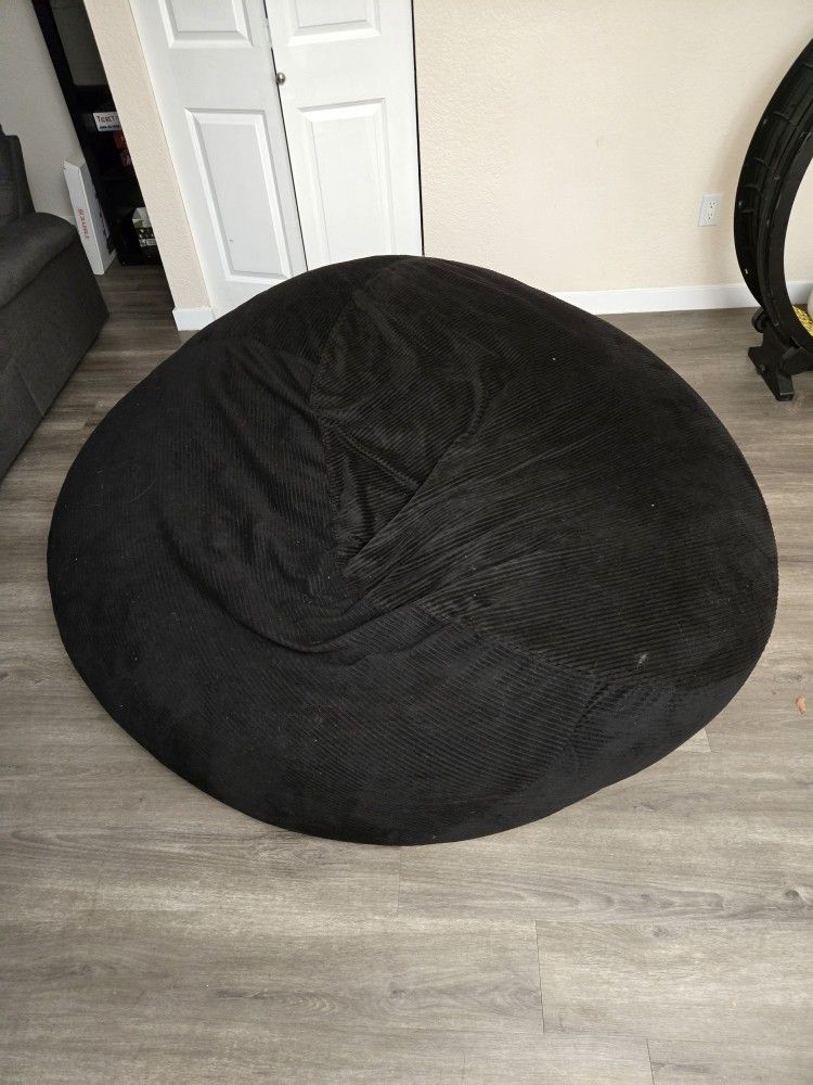 6 Foot Memory Foam Bead Bean Bag