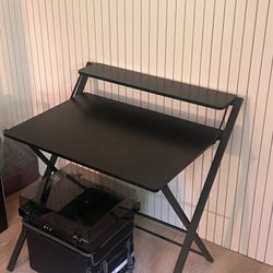 Foldable Desk black 