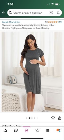 Maternity Nursing Nightgown