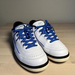 Air Jordan 2 Varsity Blue Size W 11/M 9.5