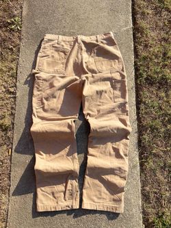 Carhartt Carpenter Pants Size Xl Baggy Brown Pockets Workwear 90s Vintage Grunge Utility