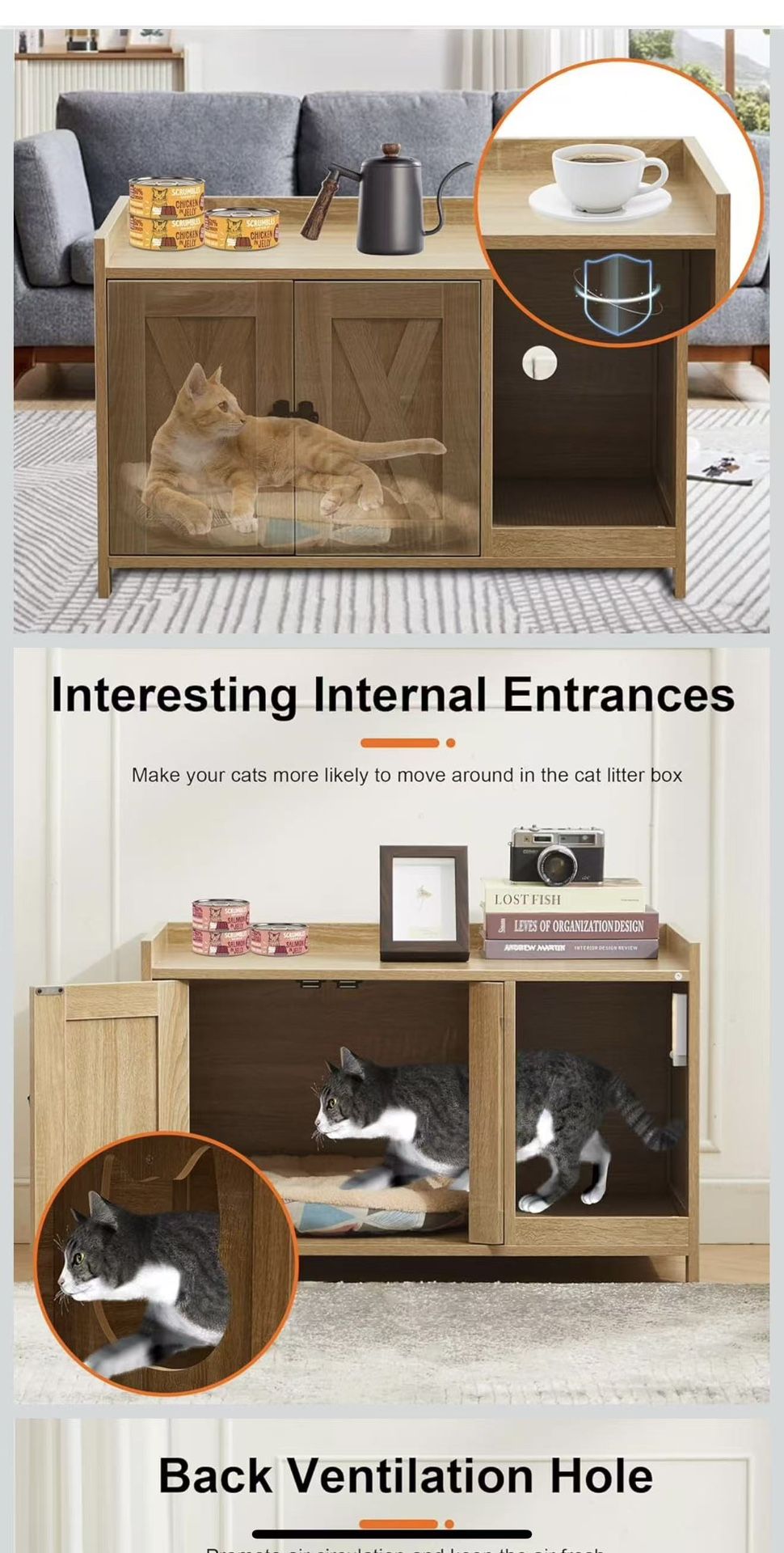 Cat Litter Box Enclosure