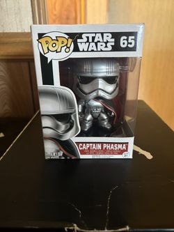 Star Wars Captain Phasma Funko Pop Damaged Box