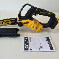 DEWALT 20V MAX 8 in. Brushless Cordless Battery Powered Pruning Chainsaw (Tool Only) NEW 