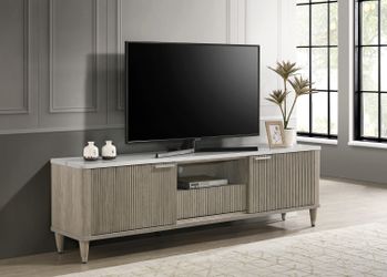 BRITANY TV STAND DRIFT WOOD