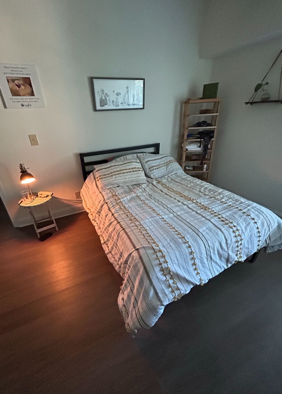 Full Size IKEA Mattress Plus Bed frame 