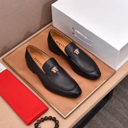 Versace Men’s Leather Shoes With Box 2026 New 