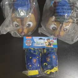 Paw Patrol Helmet And Pad Set 