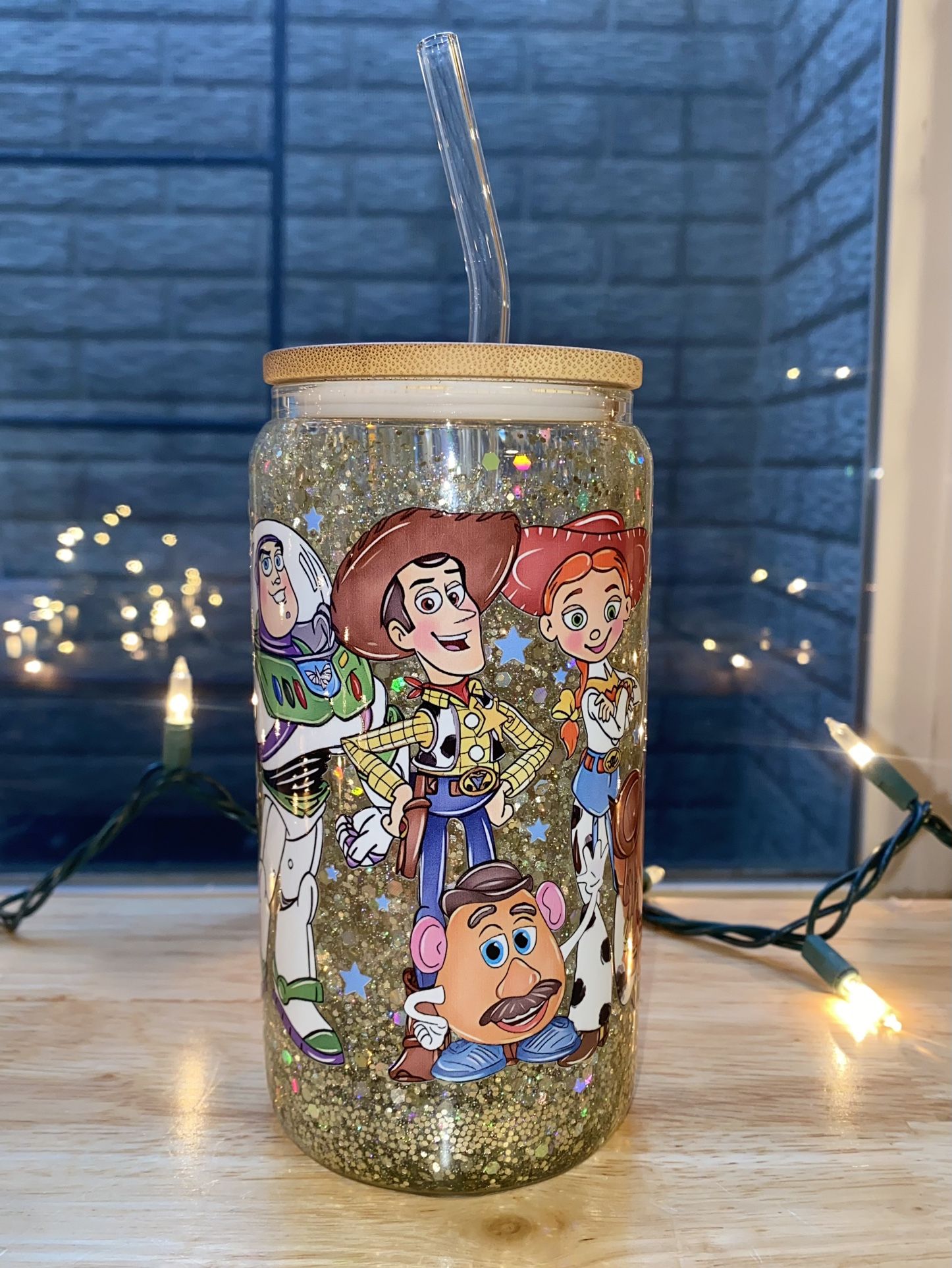 Toy Story Snow Globe Cup - Toy Story Tumbler - Snow Globe Cup - Toy Story Cup - Tumbler