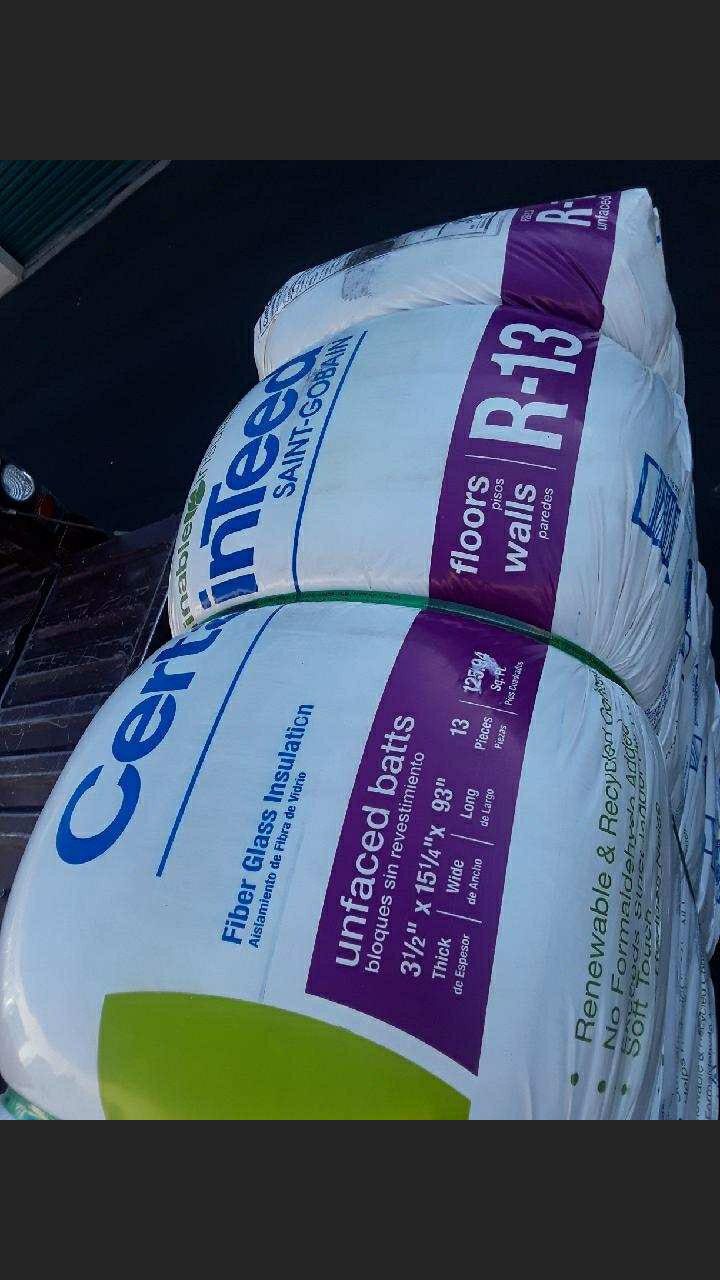 Insulation for walls 2x4 R13x15 cover 144 square feet each bag the price is for each bag