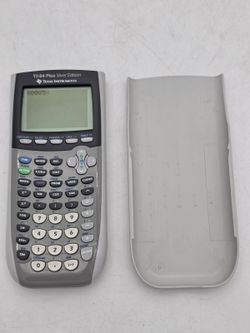 Texas Instruments TI-84 Plus Silver Edition Graphing Calculator w/ Slide Cover