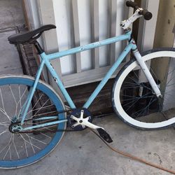 Blue Speed Bike