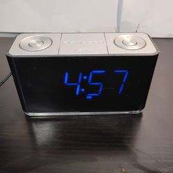 Emerson Smartset Pll Alarm Clock Radio with Bluetooth Speaker CKS1507
