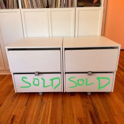 Under Bed Storage Drawers  $40 Each