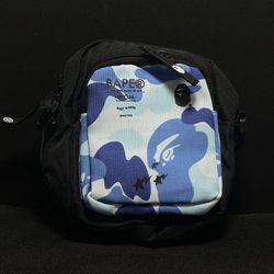 Bape Messenger Side bag Blue