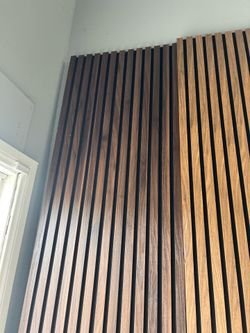 Slat Acoustic wall panels