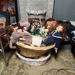 Antique Porcelain Dolls Debbie Collection 