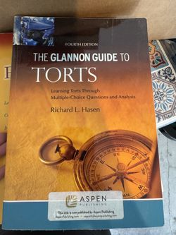 THE GLANNON GUIDE TO TORTS 4th edition