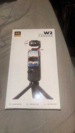 Handheld W-2 camera 4K ultra HD