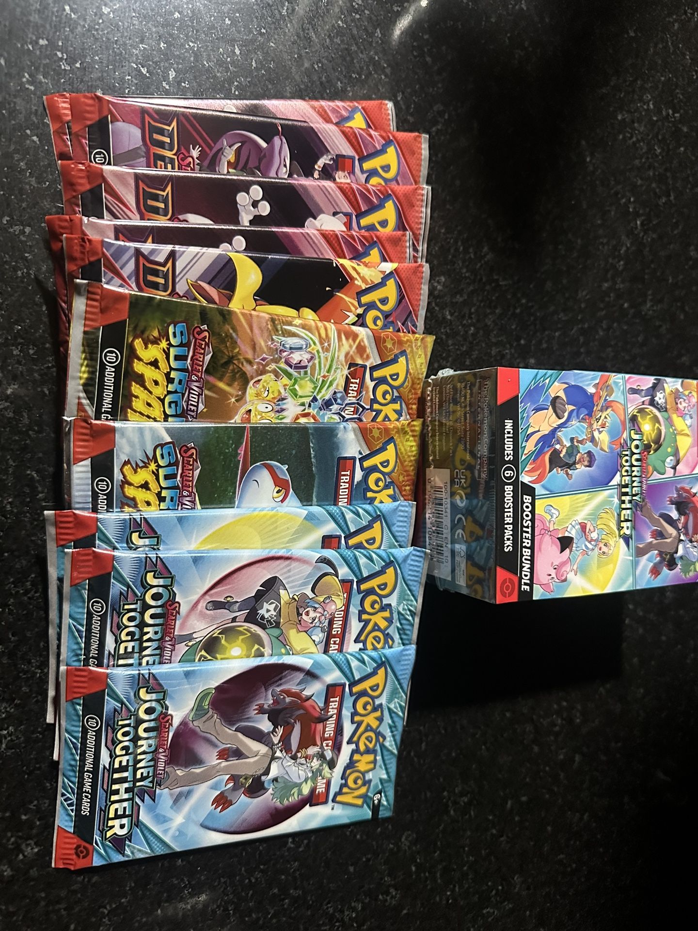 Pokemon Journey Together Bundle / Destined Rival Packs 