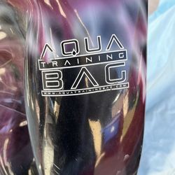 Aqua training punching bag