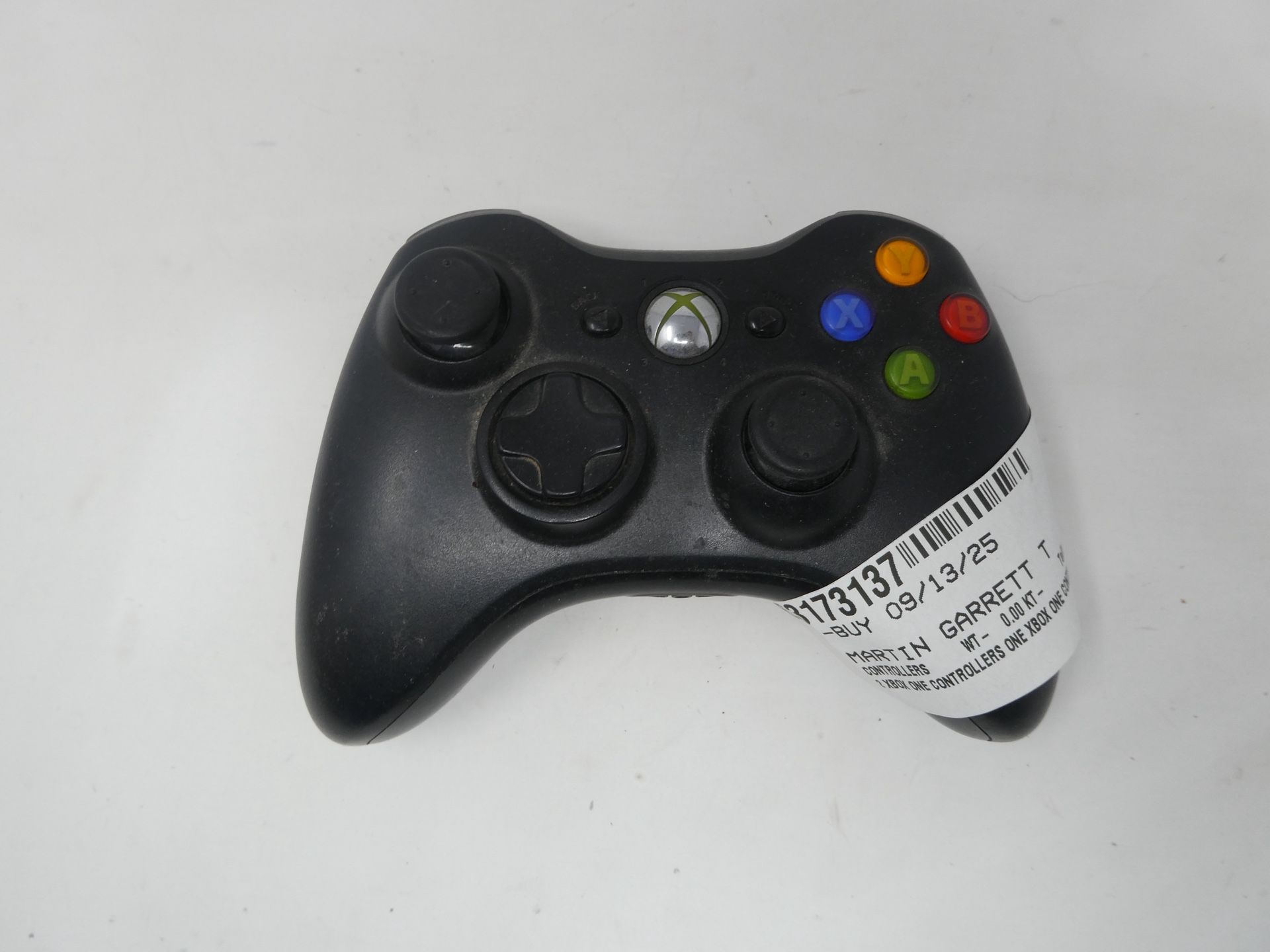 Official Microsoft Xbox 360 Black Wireless Controller Genuine Original OEM