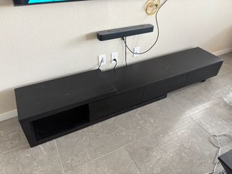 Tv stand - Can extend up to 100 inches