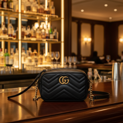 Gucci GG Marmont Mini Cross Body Bag - 448065