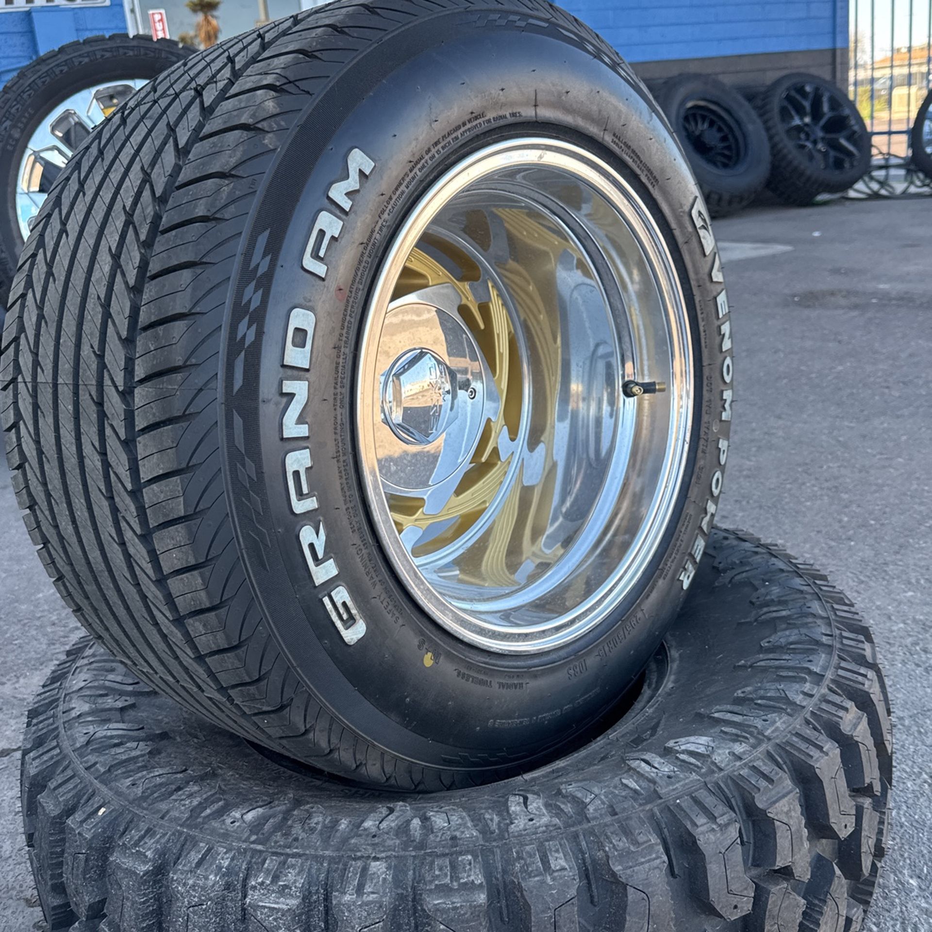 Esko Rims Rams ESKO WHEELS 15x12 5x127 5x139 Llanta 295 50 15 for Sale in Phoenix, AZ ...