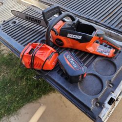 18" ECHO CORDLESS CHAINSAW 