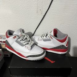 Jordan 3 Fire Red 