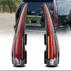 ESCALADE TAILLIGHTS PAIR FITS TAHOES TOO 2007 to 2014