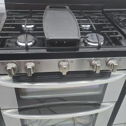 Lg Gas Stove 5 Burner 30 Inches Double Oven 