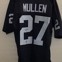 Raiders Signed Autographed Jersey 