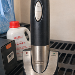 Cuisinart Cordless Wine Electronic Opener, Black