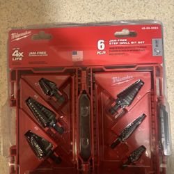 Milwaukee Step Bit Drill Set 