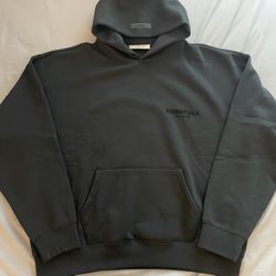 Black Essentials Hoodie XL