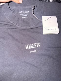Black Allsaints Size M oversized T Shirt