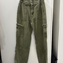 Green Cargo Jeans 